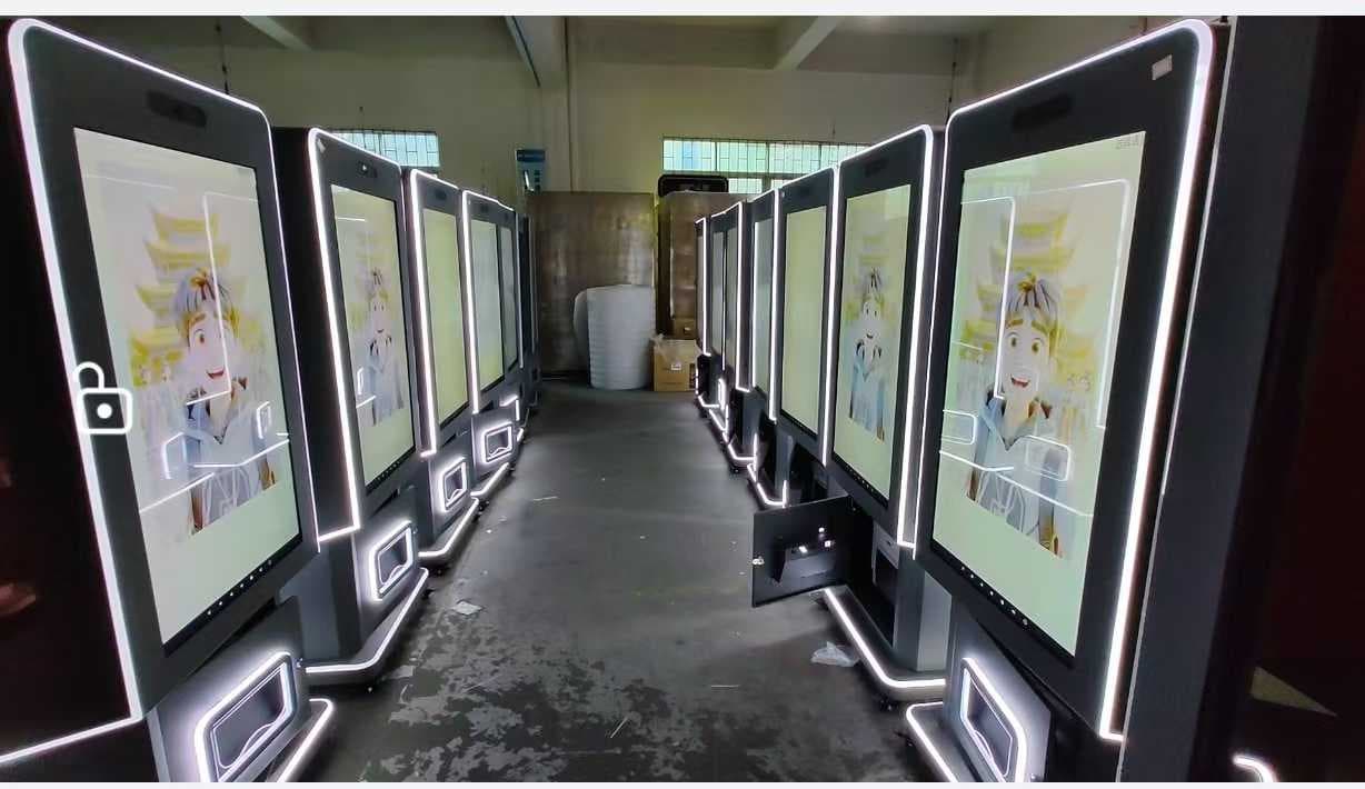 Fun-vend warehouse and finished goods area
