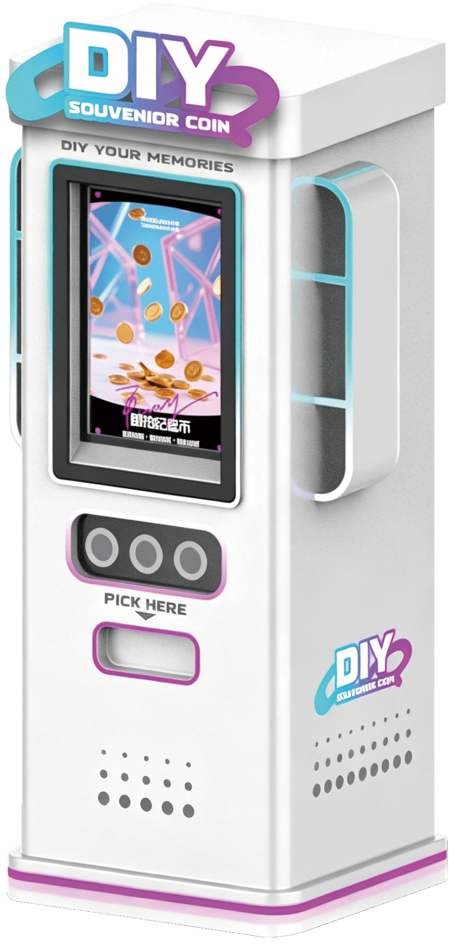 AI Fridge Magnet Machine self-service machine